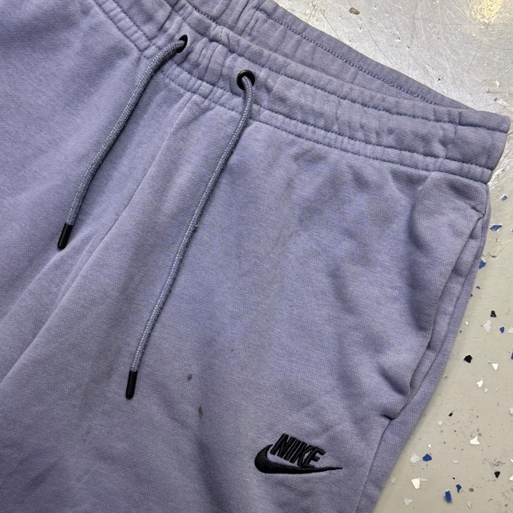 Nike Mens Sportswear Club Fleece Joggers Purple Lavender Sweatpants Size S - Picture 2 of 5